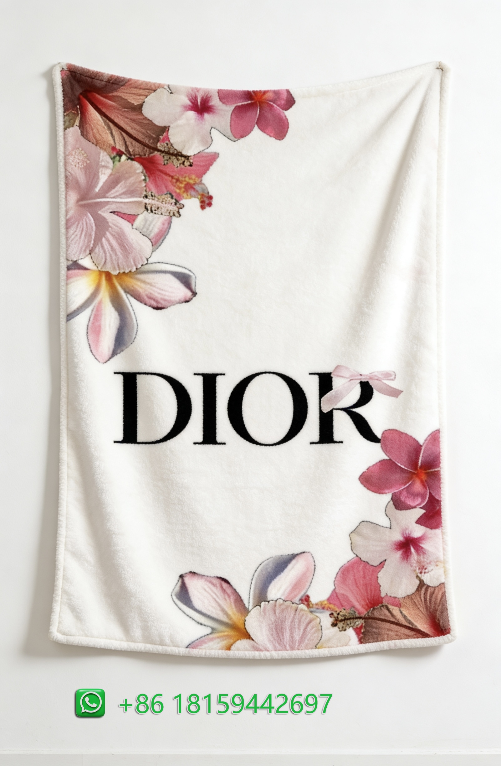 Dior Throw Blankets